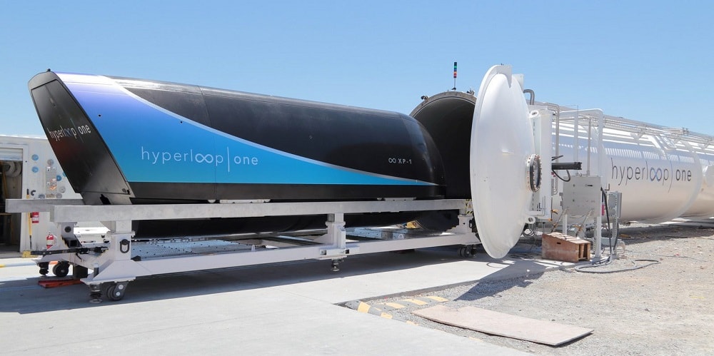 Hyperloop One XP-1 testing