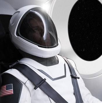 A space suit of SpaceX